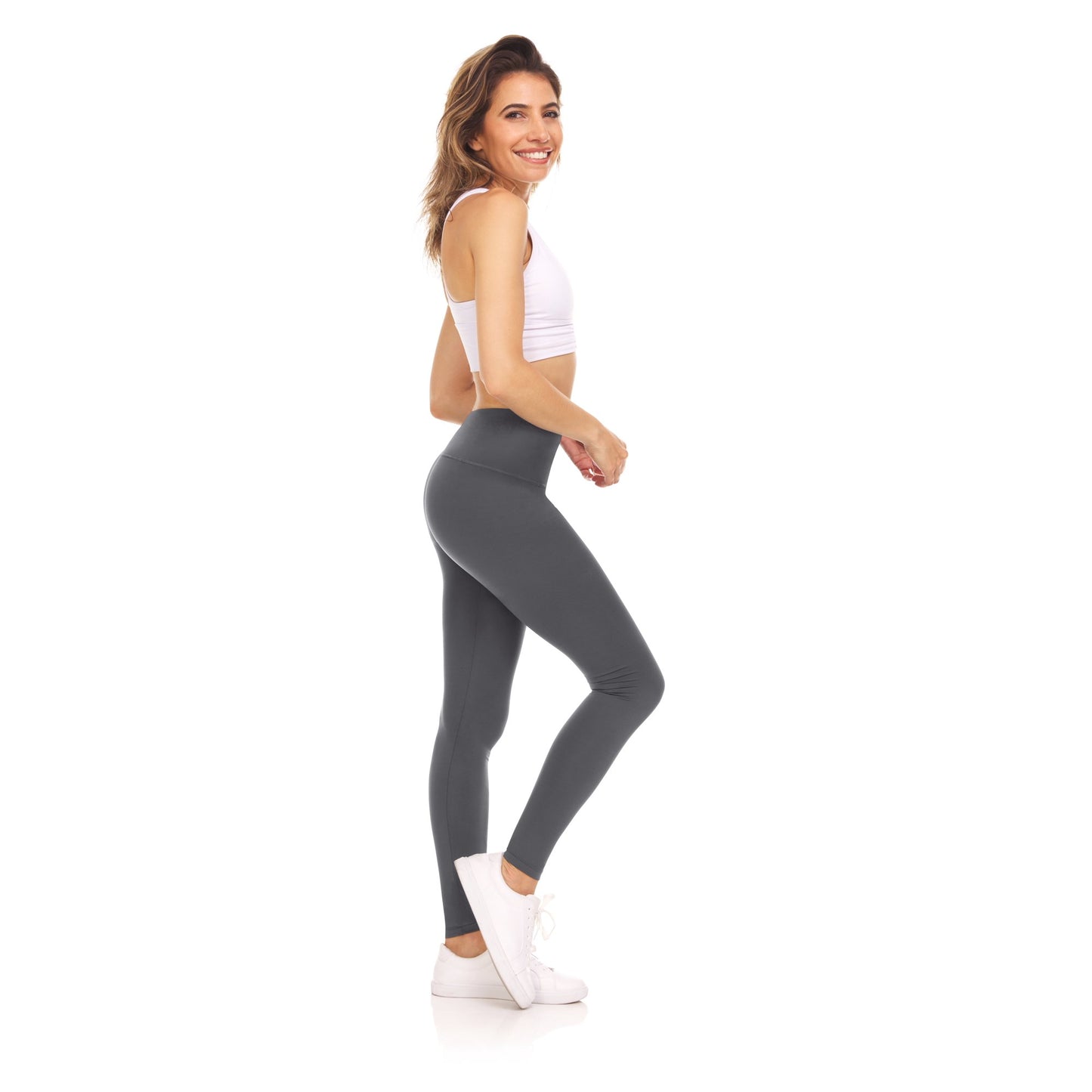 Sweet Hearts Performance Leggings for Women- High Waisted Athletic Tummy Control Workout Gym Women's Leggings Made in USA