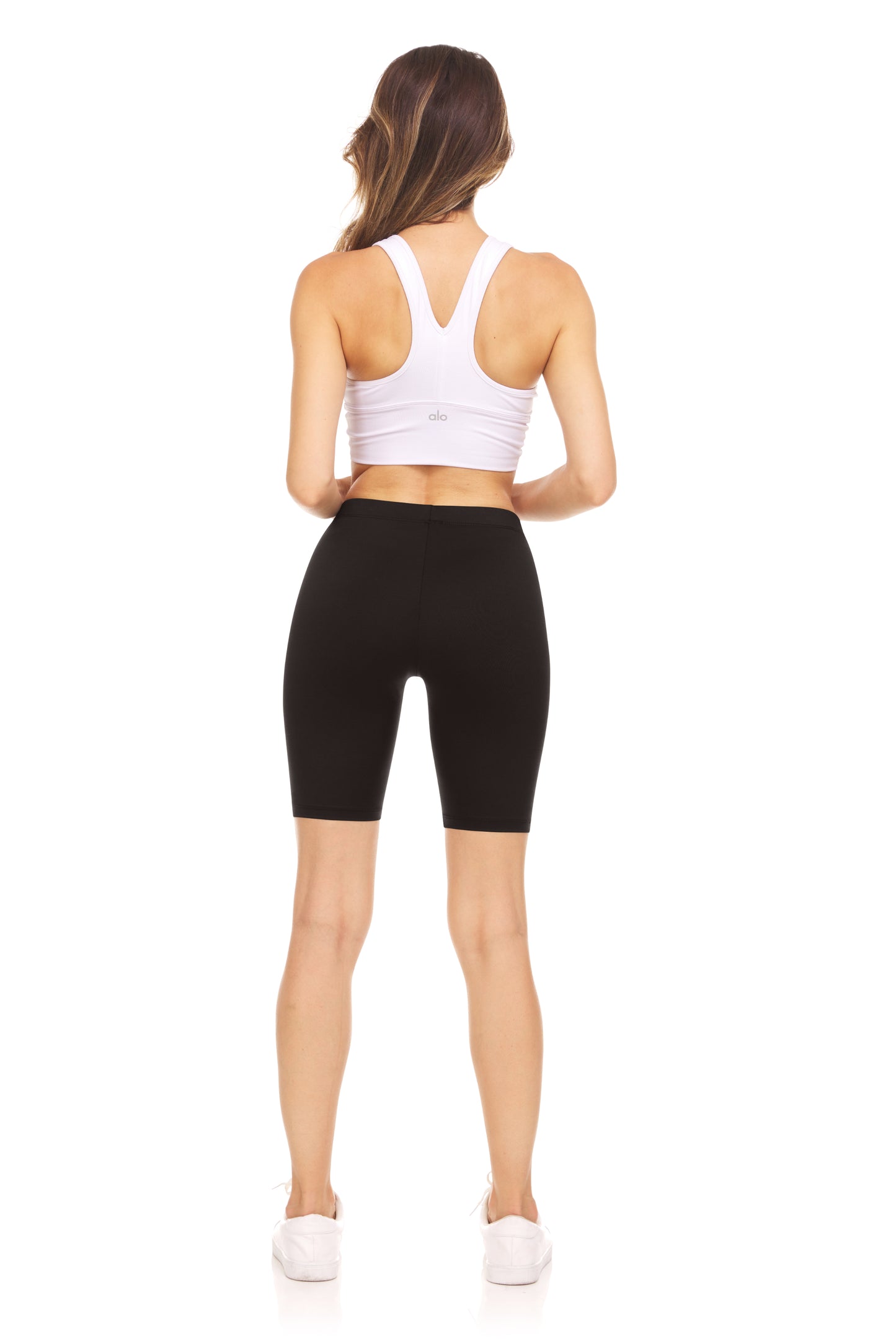 Sweet Hearts 3-Pack Biker Shorts for Women - Elastic Waist Shiny Spandex Workout Yoga Bike Running Shorts Made in USA