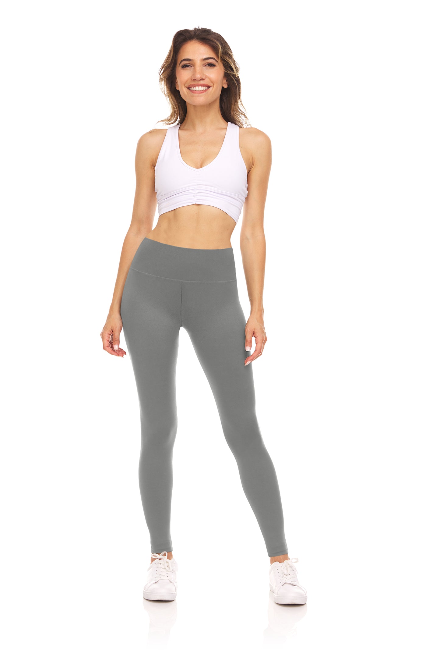Sweet Hearts Performance Leggings for Women- High Waisted Athletic Tummy Control Workout Gym Women's Leggings Made in USA
