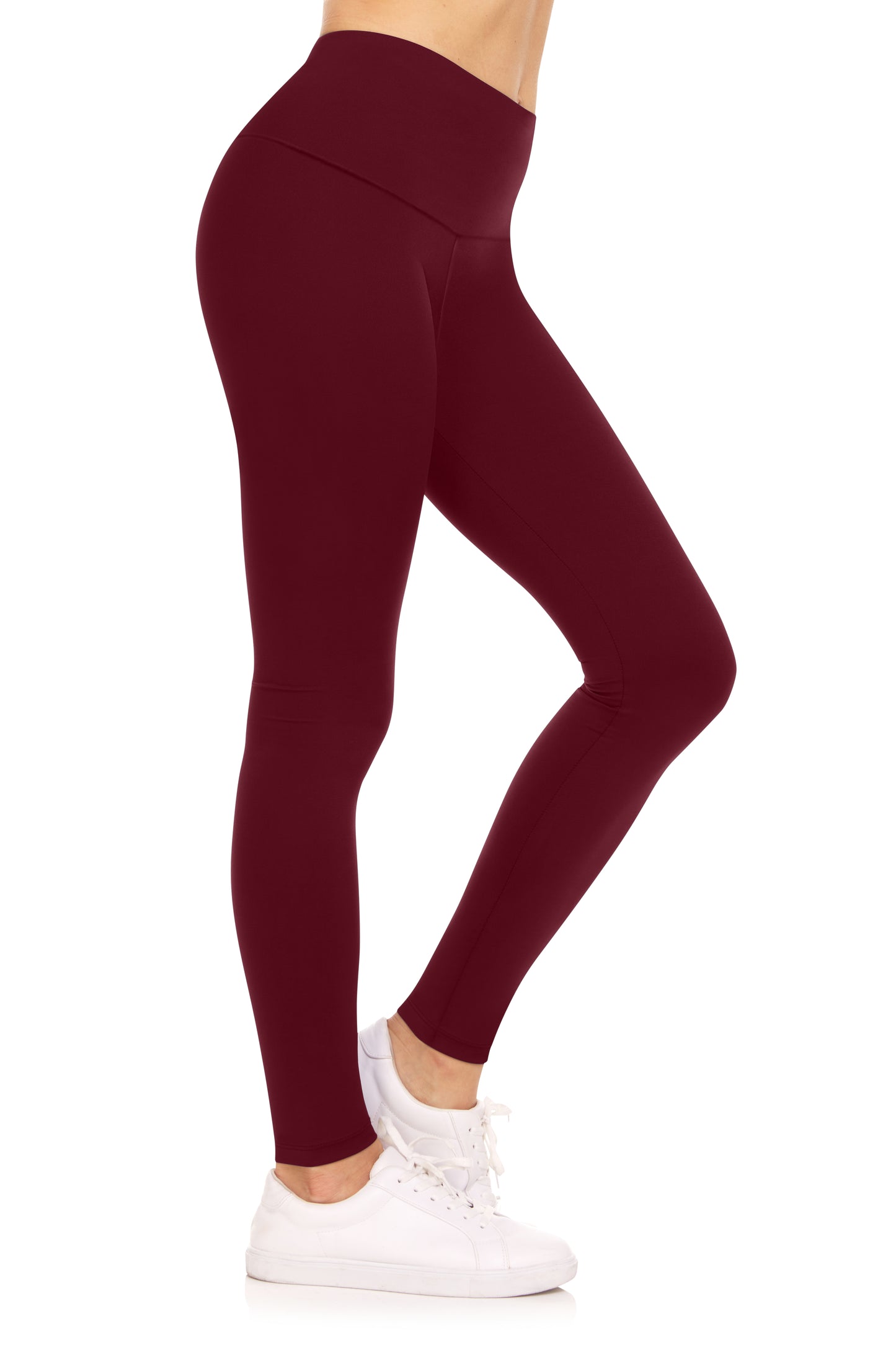 Sweet Hearts Performance Leggings for Women- High Waisted Athletic Tummy Control Workout Gym Women's Leggings Made in USA