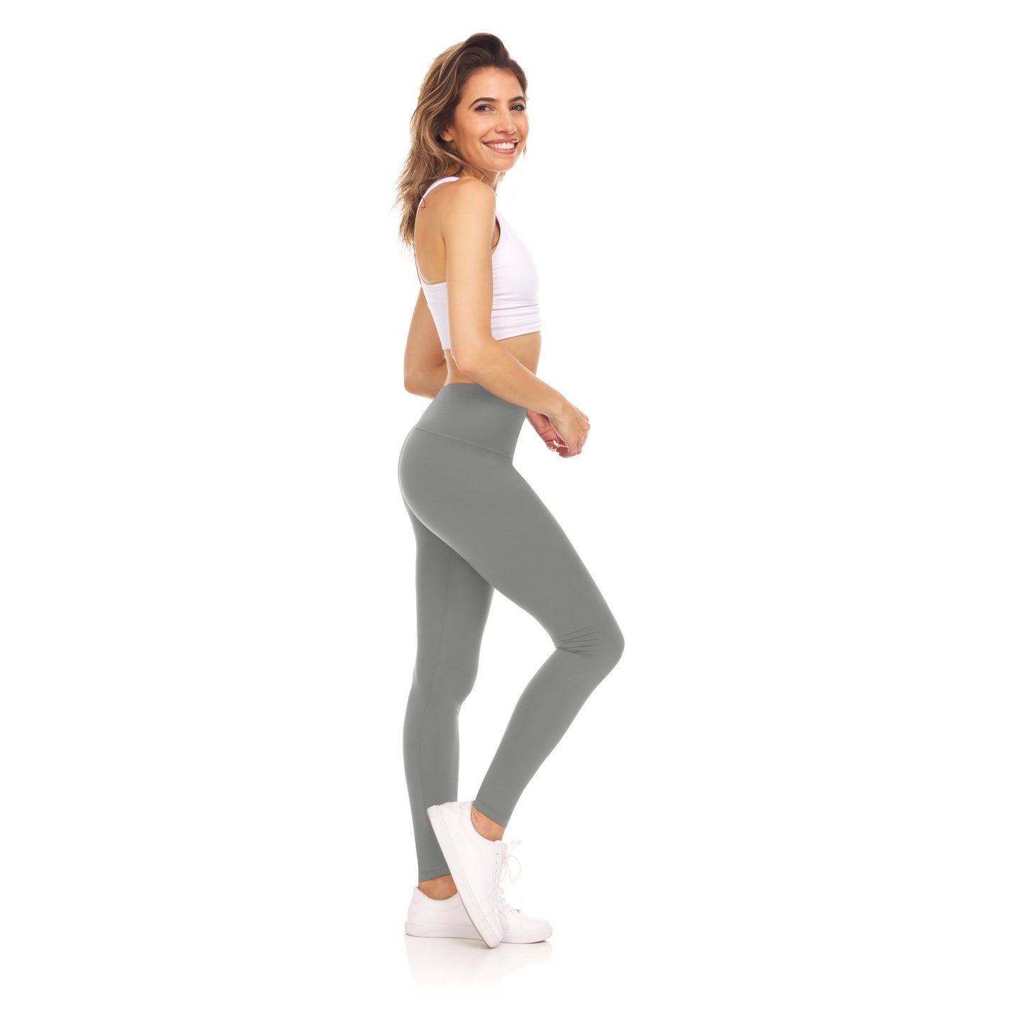 Sweet Hearts Performance Leggings for Women- High Waisted Athletic Tummy Control Workout Gym Women's Leggings Made in USA