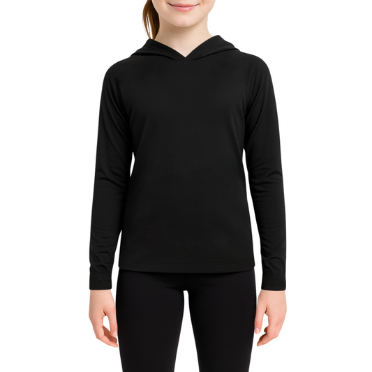 Sweet Hearts 2-Pack Girls Sweatshirt- Lightweight Kids Hoodies for Girls with Pocket Made in USA