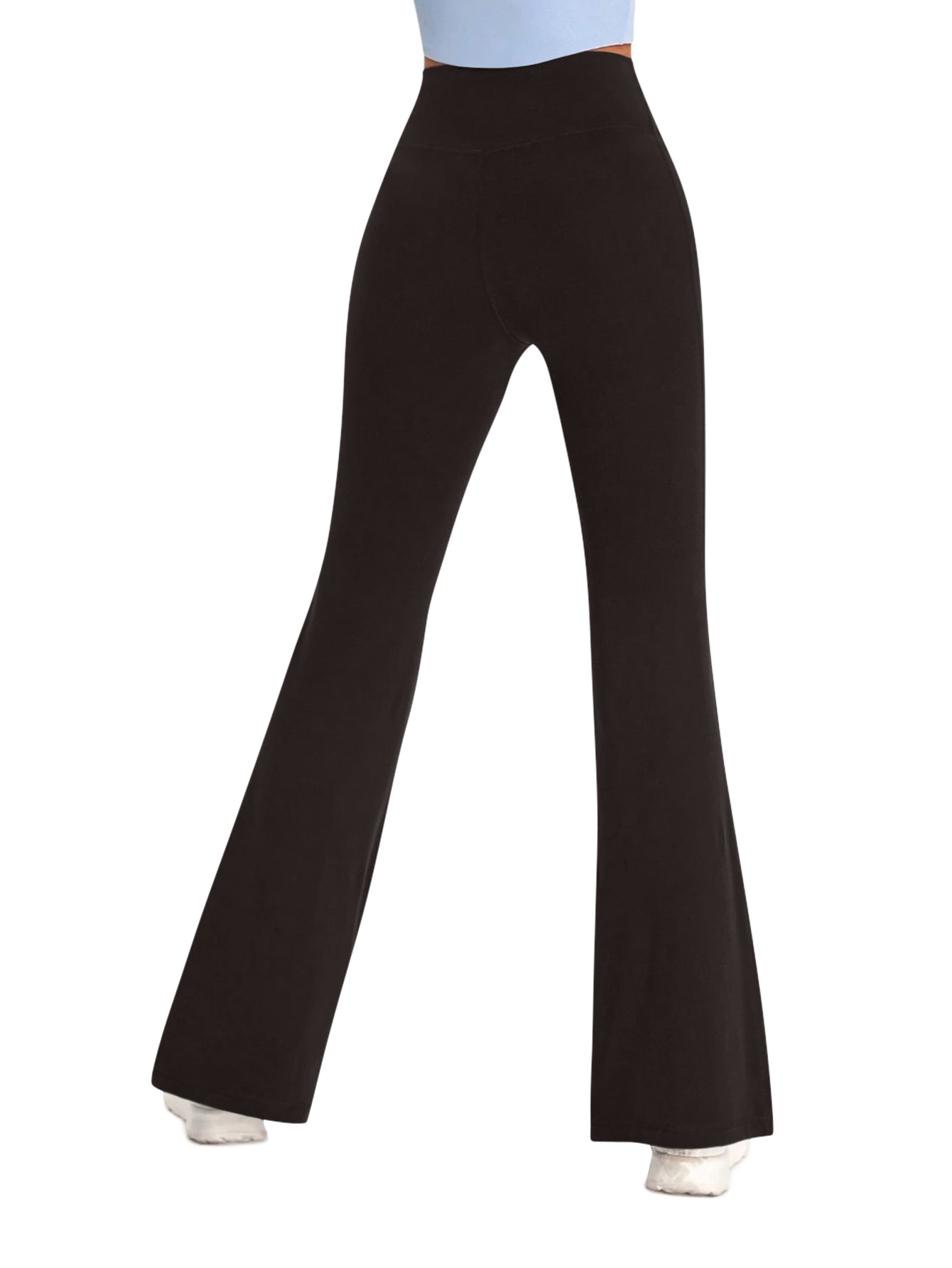 Sweet Hearts 3-Pack Flare Leggings for Women- Crossover Yoga Pants Women’s Clothing Made in USA
