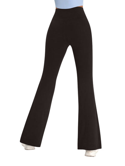 Sweet Hearts 3-Pack Flare Leggings for Women- Crossover Yoga Pants Women’s Clothing Made in USA