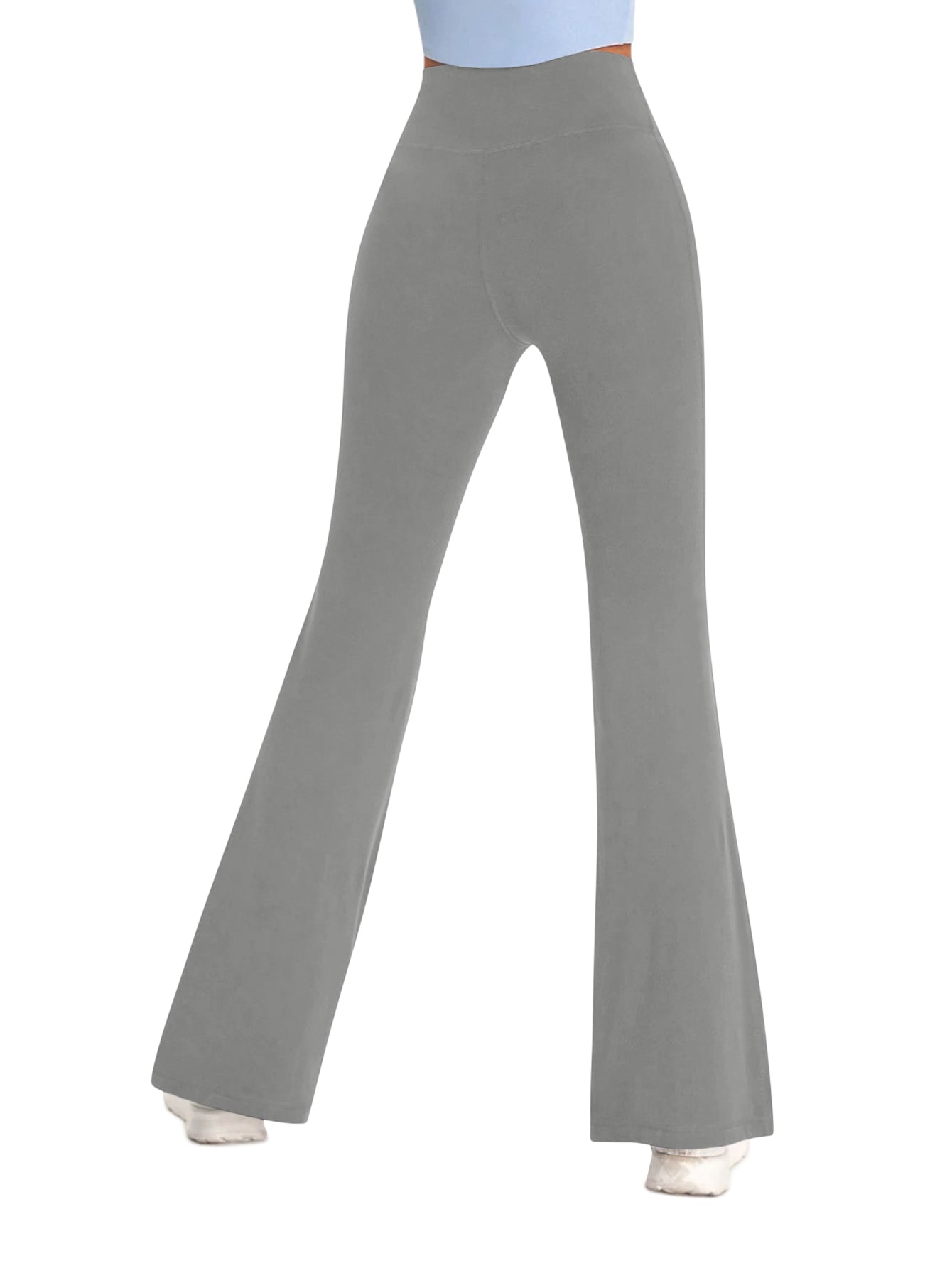 Sweet Hearts 3-Pack Flare Leggings for Women- Crossover Yoga Pants Women’s Clothing Made in USA