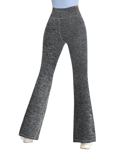 Sweet Hearts 3-Pack Flare Leggings for Women- Crossover Yoga Pants Women’s Clothing Made in USA