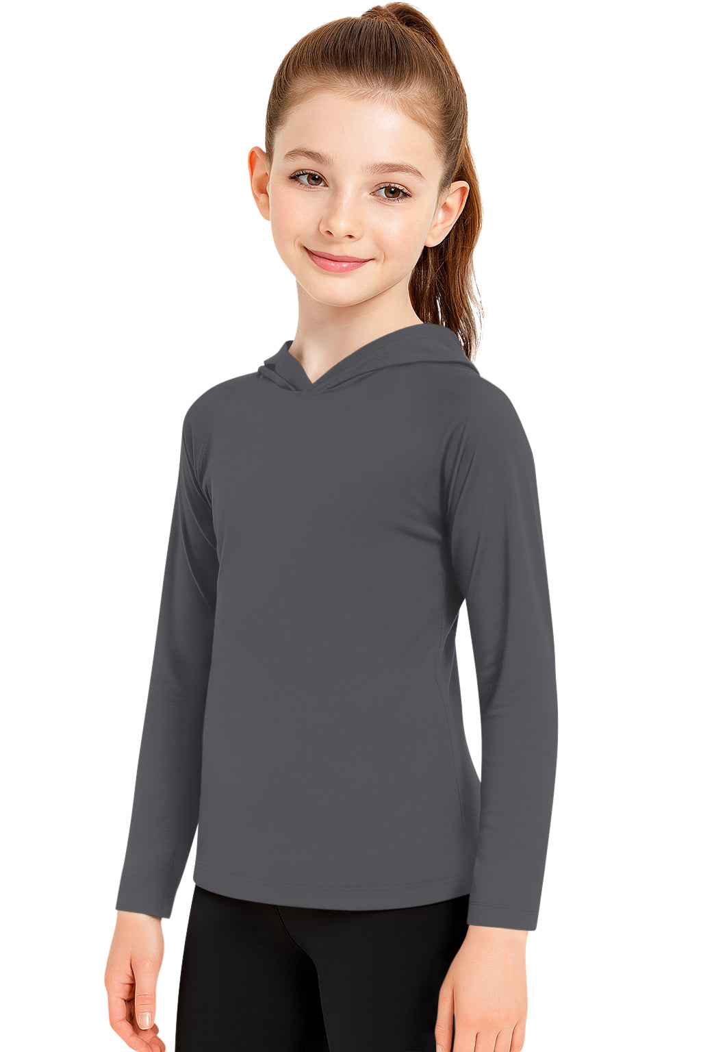 Sweet Hearts 2-Pack Girls Sweatshirt- Lightweight Kids Hoodies for Girls with Pocket Made in USA