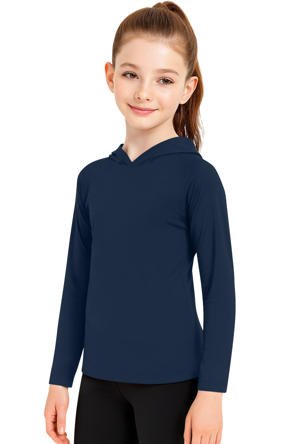 Sweet Hearts 2-Pack Girls Sweatshirt- Lightweight Kids Hoodies for Girls with Pocket Made in USA