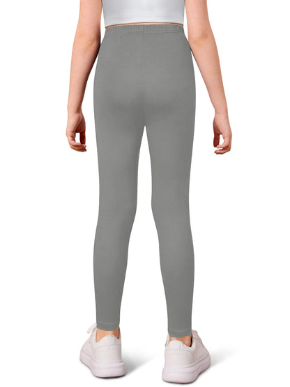 Sweet Hearts 3-Pack Girls Leggings- Elastic Waist Soft Leggings for Girls Clothes Made in USA