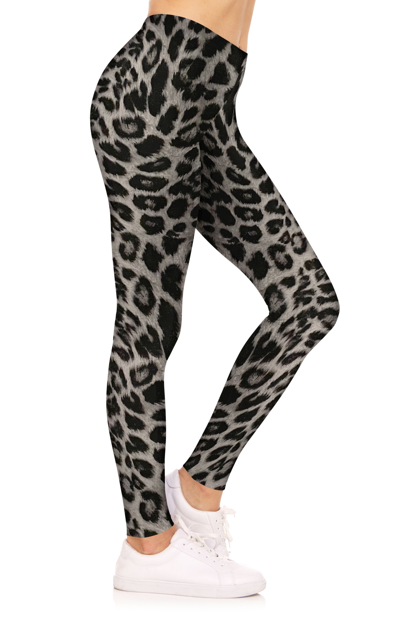 Sweet Hearts 3-Pack Leggings for Women- Elastic Waist Tummy Control Buttery Soft Women's Leggings Made in USA