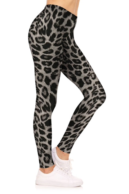 Sweet Hearts 3-Pack Leggings for Women- Elastic Waist Tummy Control Buttery Soft Women's Leggings Made in USA