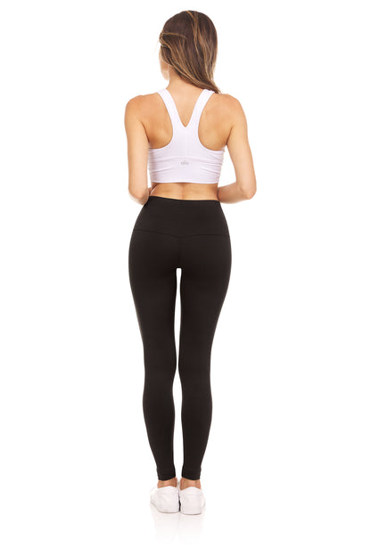 Sweet Hearts Performance Leggings for Women- High Waisted Athletic Tummy Control Workout Gym Women's Leggings Made in USA