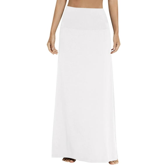 Sweet Hearts Maxi Skirt for Women- Foldover High Waist Long Flare A-Line Skirt Maxi Dress XS-XL Made in USA
